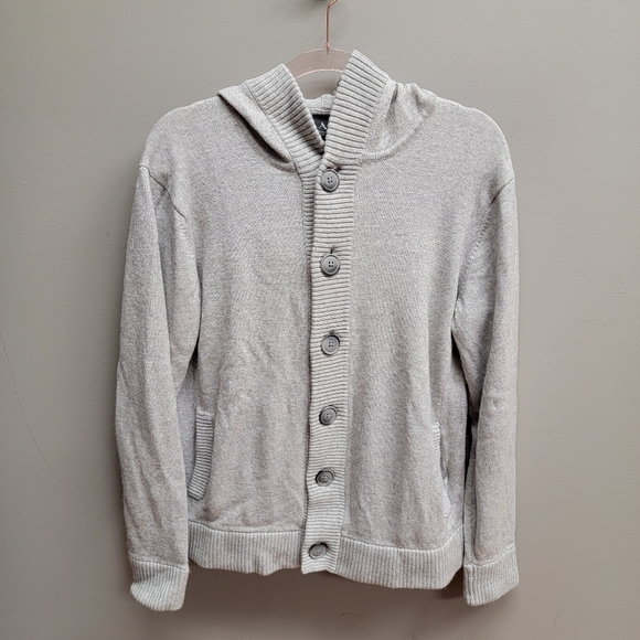 Armani Exchange Other - Armani Exchange Men's Gray Hooded Cardigan Size XL